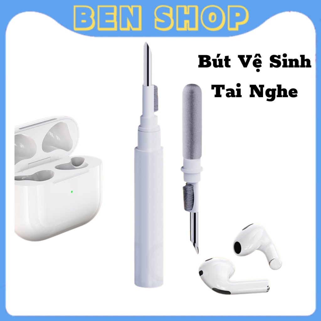 Bộ vê sinh tai nghe airpod cọ vệ sinh airpods bluetooth không dây thông minh dành cho Airpods 1 2 3 Pro...