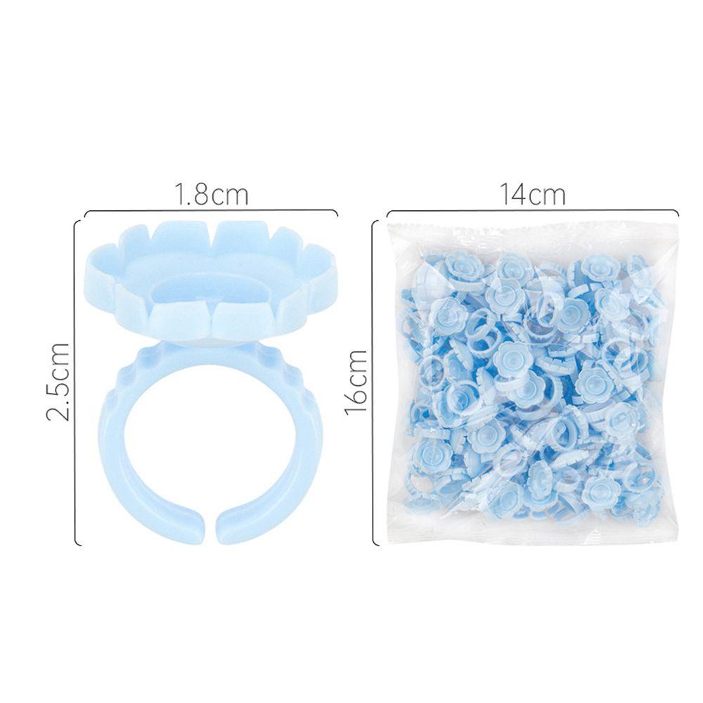 Set 100 Vòng Nhẫn Giữ Mi Giả Tiện Dụng Giá Đỡ