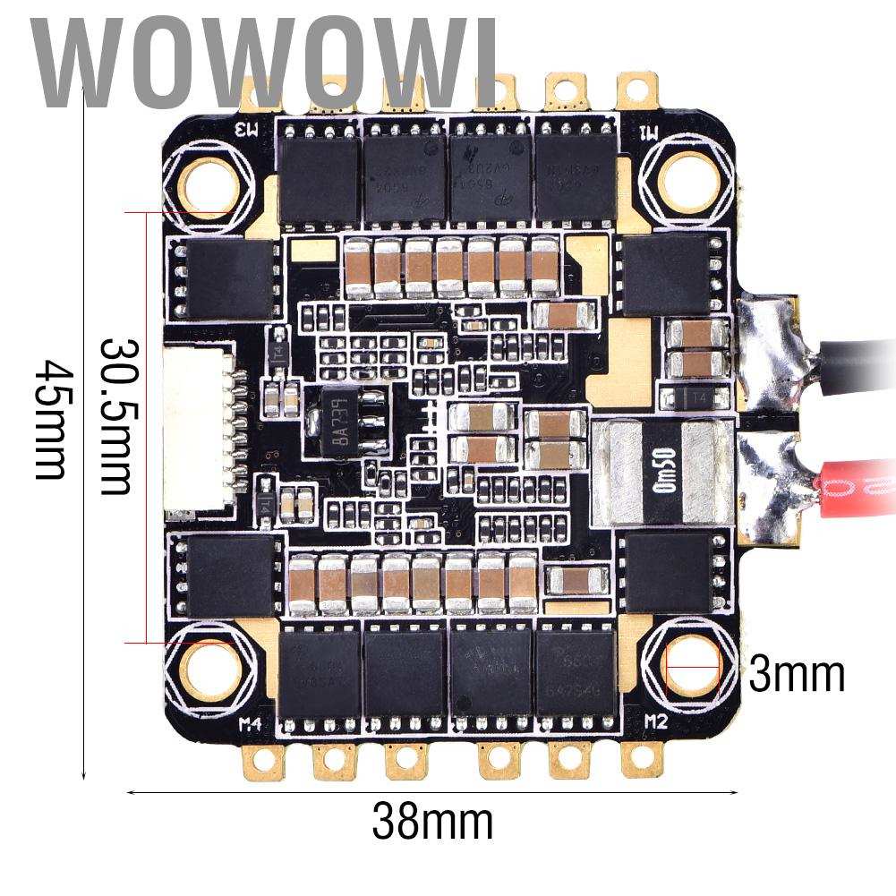 Mạch Điều Khiển Tốc Độ Điện Tử 4 Trong 1 Blheli_S 35a Esc 2-6s Dshot600 Cho Máy Bay Điều Khiển Từ Xa Fpv