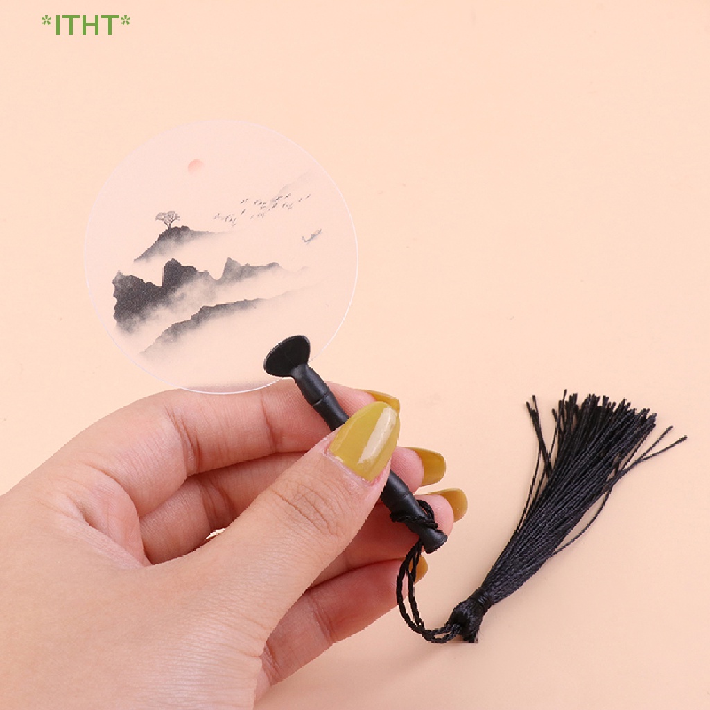 Set 2 Mô Hình Quạt 1: 12 Dùng Để Trang Trí Nhà Búp Bê Mới