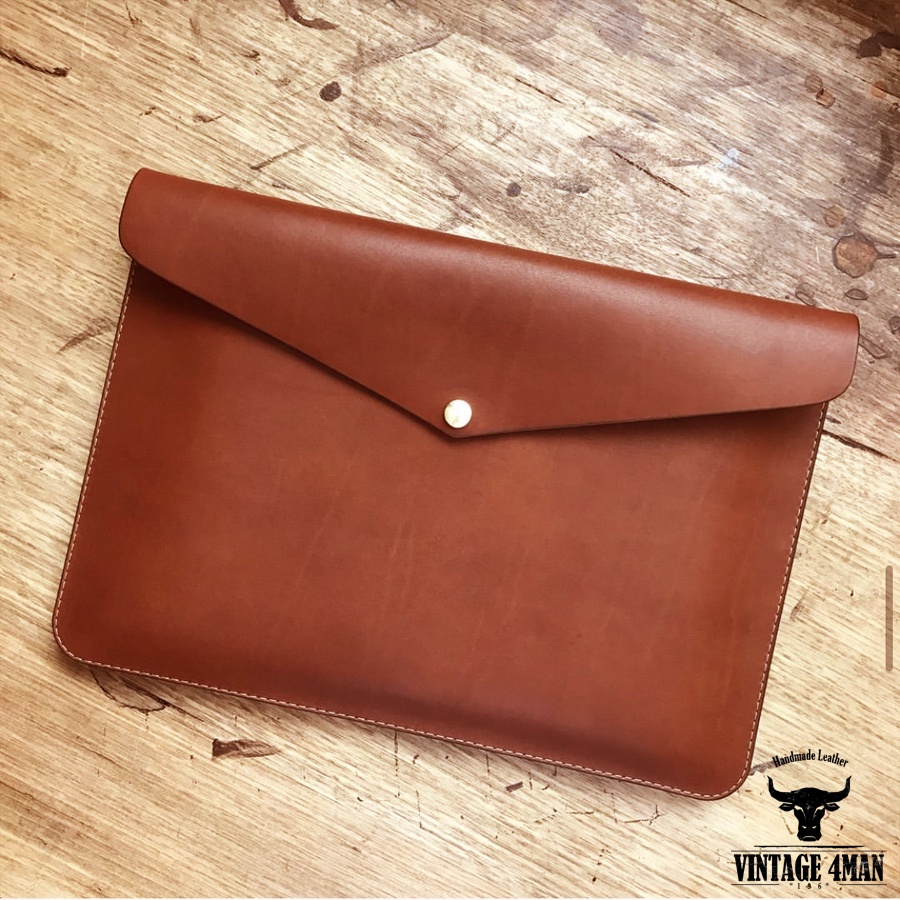 Túi Da Đựng Laptop, Máy Tính Bảng, Tệp A4 / Da thật M12