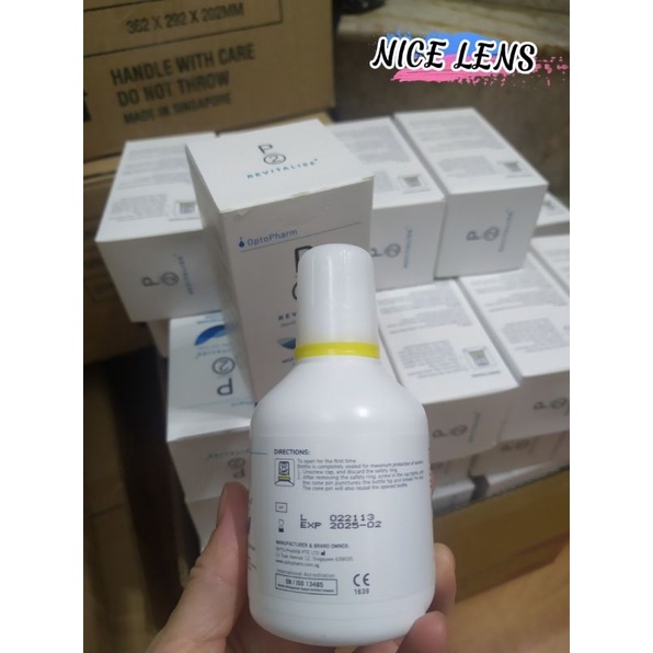 Nước ngâm kính áp tròng P2 Revitalize 120ml Singapore
