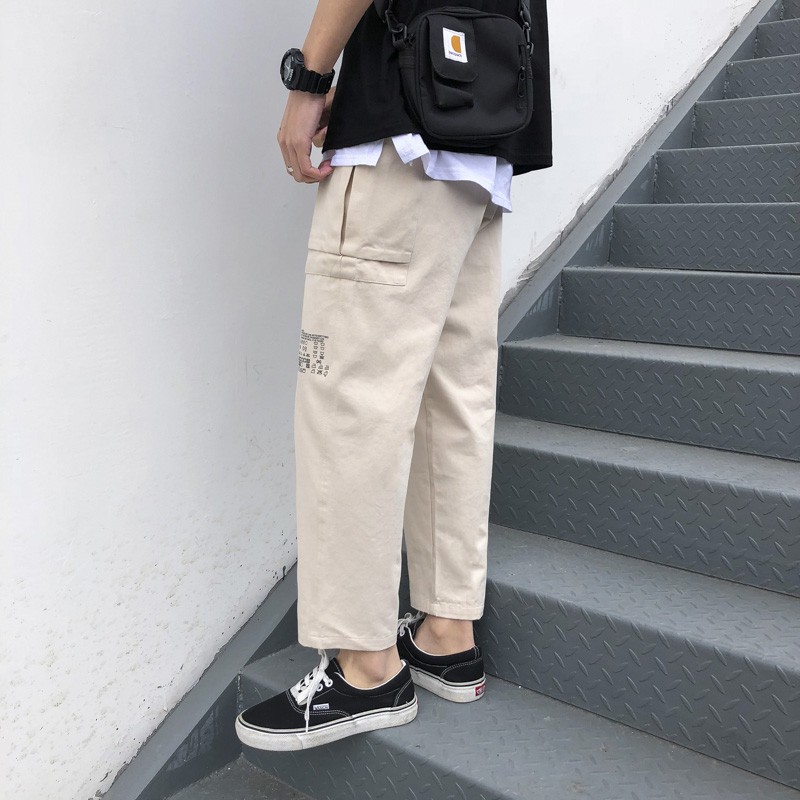 Quần Dài Ống Rộng Phong Cách Hàn Quốc Dành Cho Nam Size S-3Xl | BigBuy360 - bigbuy360.vn