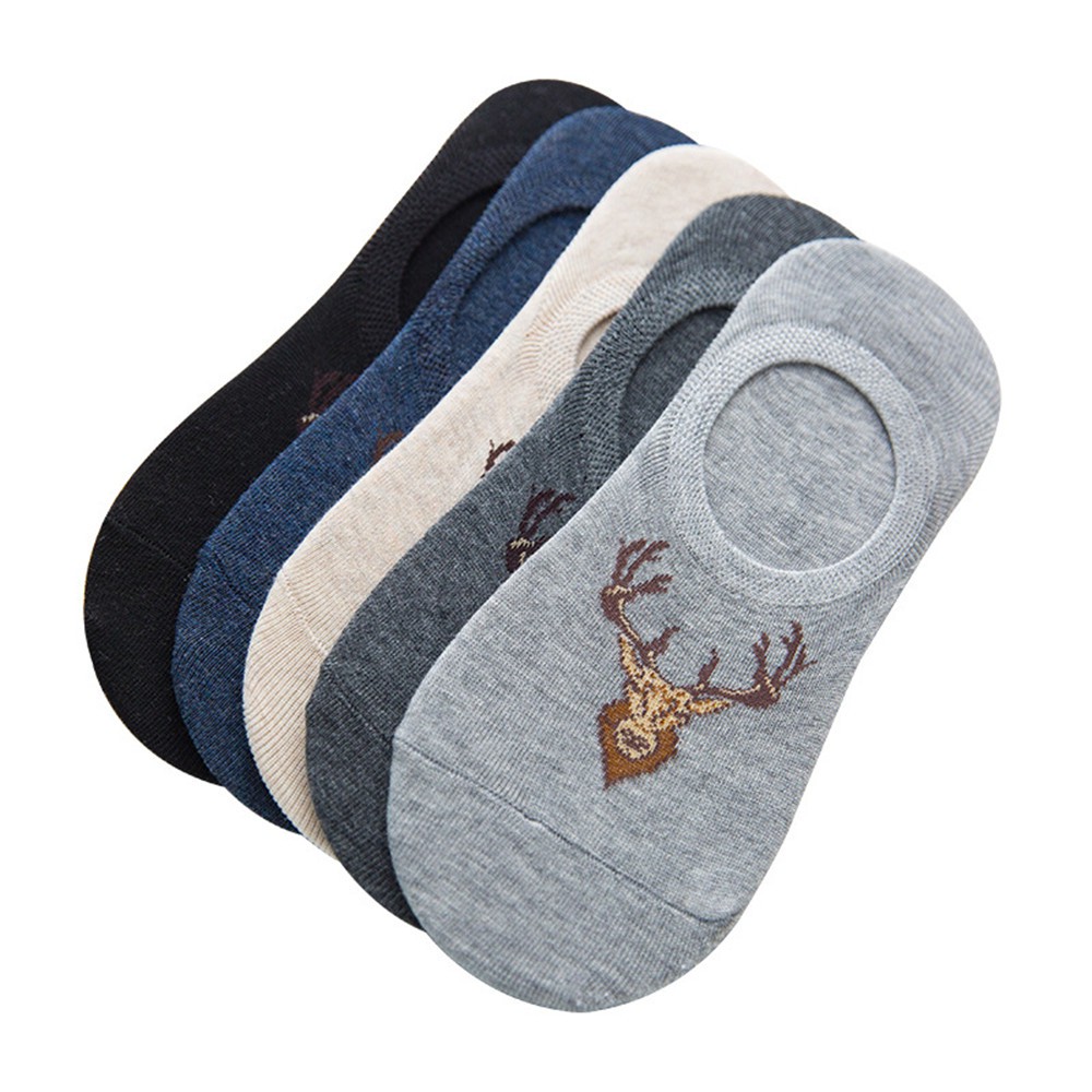 Cặp tất chân vải cotton mềm co giãn thời trang dành cho nam
