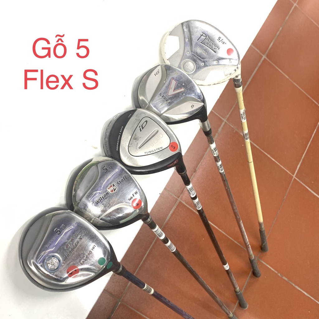 Gậy Golf đã qua sử dụng Fairway Woods số 5 đồng giá 200k Flex S