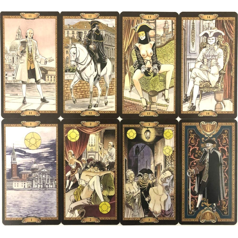 Bộ bài bói Casanova Tarot cao cấp 78 lá