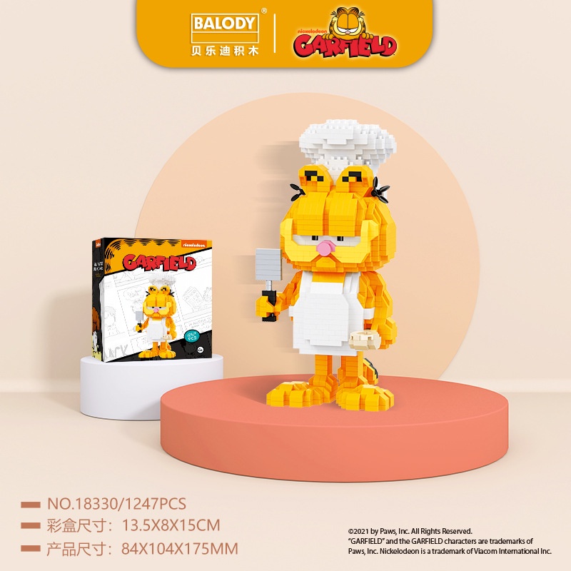 Mô Hình Đồ Chơi Nhân Vật Hoạt Hình Mèo garfield 18178