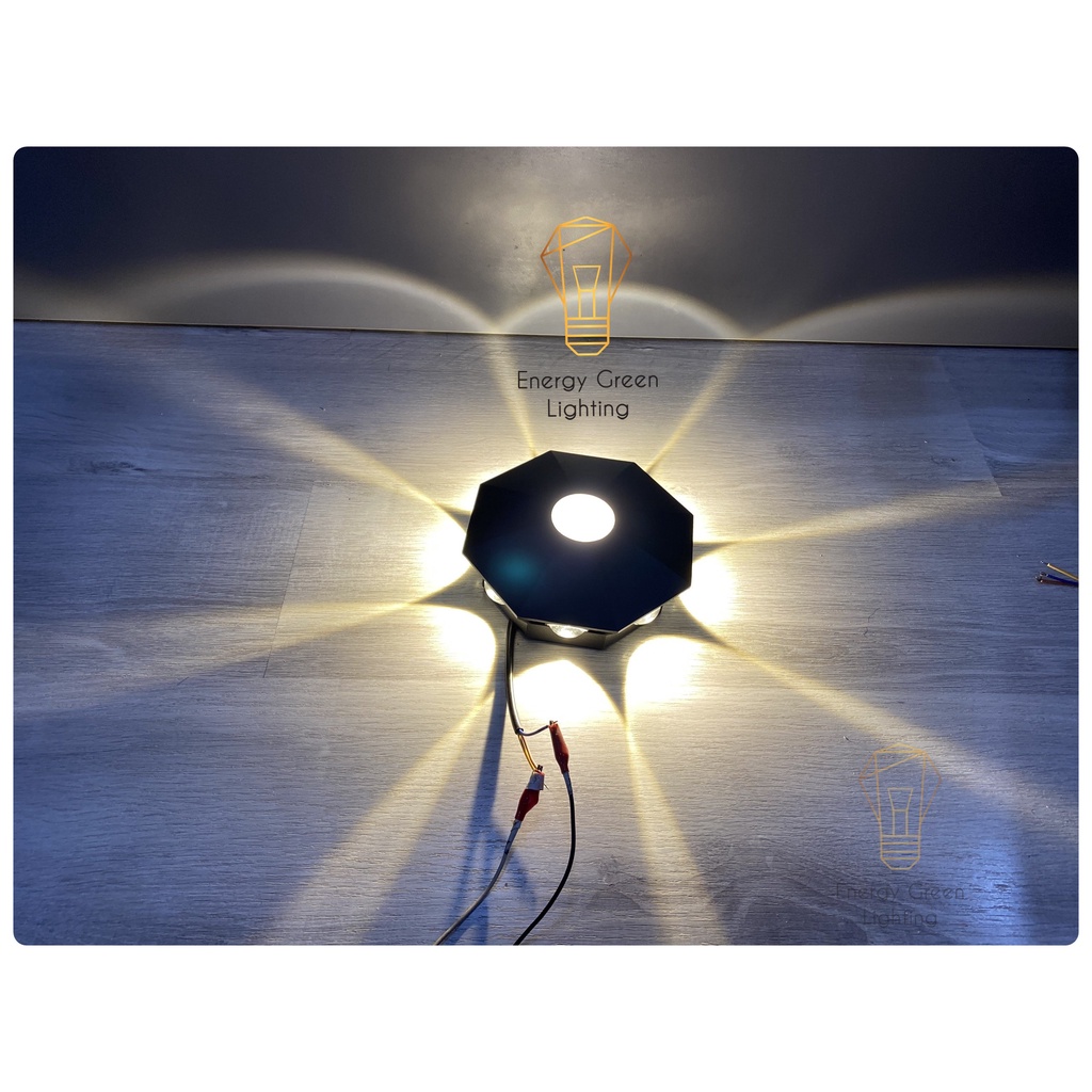 [NEW] Đèn Tường Energy Green Lighting Chống Nước Cao Cấp Hình Bông Hoa Phong Cách Vintage Bắc Âu  DT-682- 684