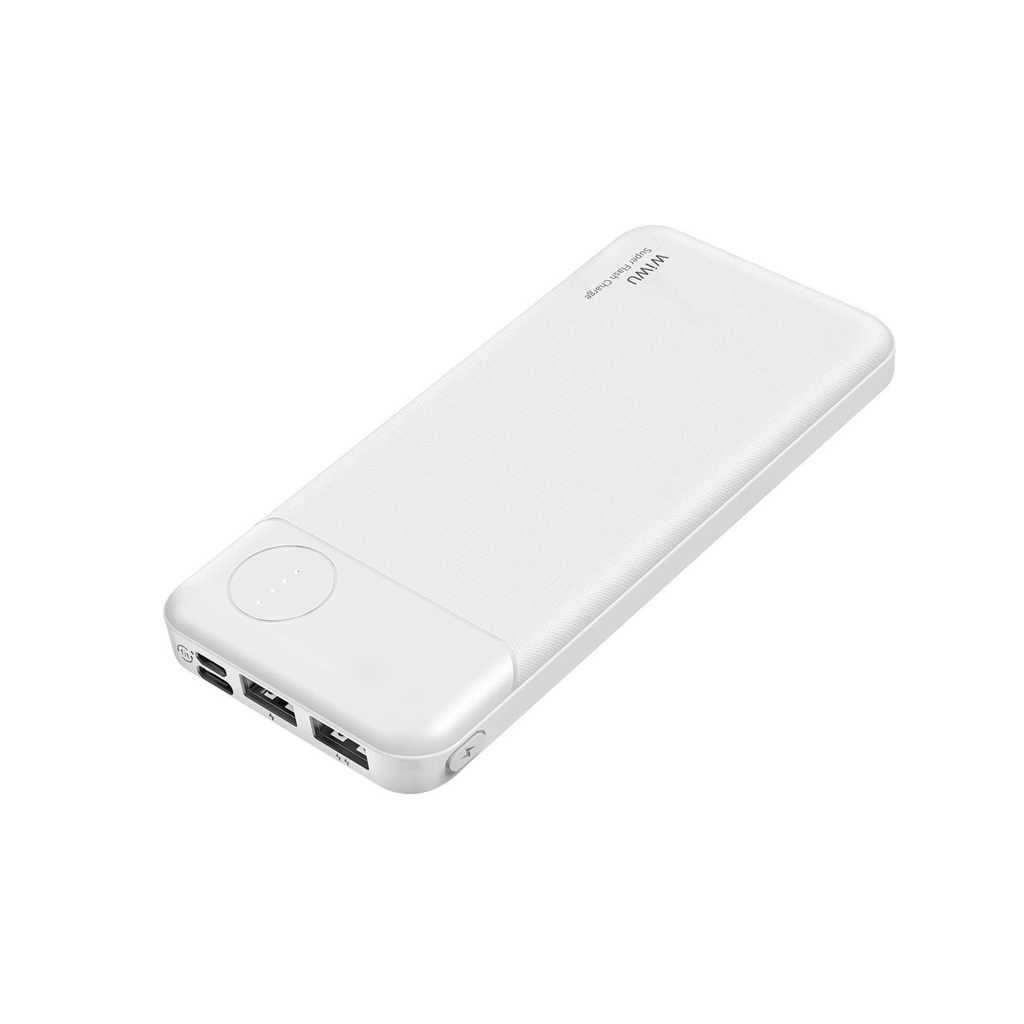 Pin dự phòng Super Fast Charge Power Bank 10.000mAh hỗ trợ sạc nhanh chính hãng Wiwu JC-14