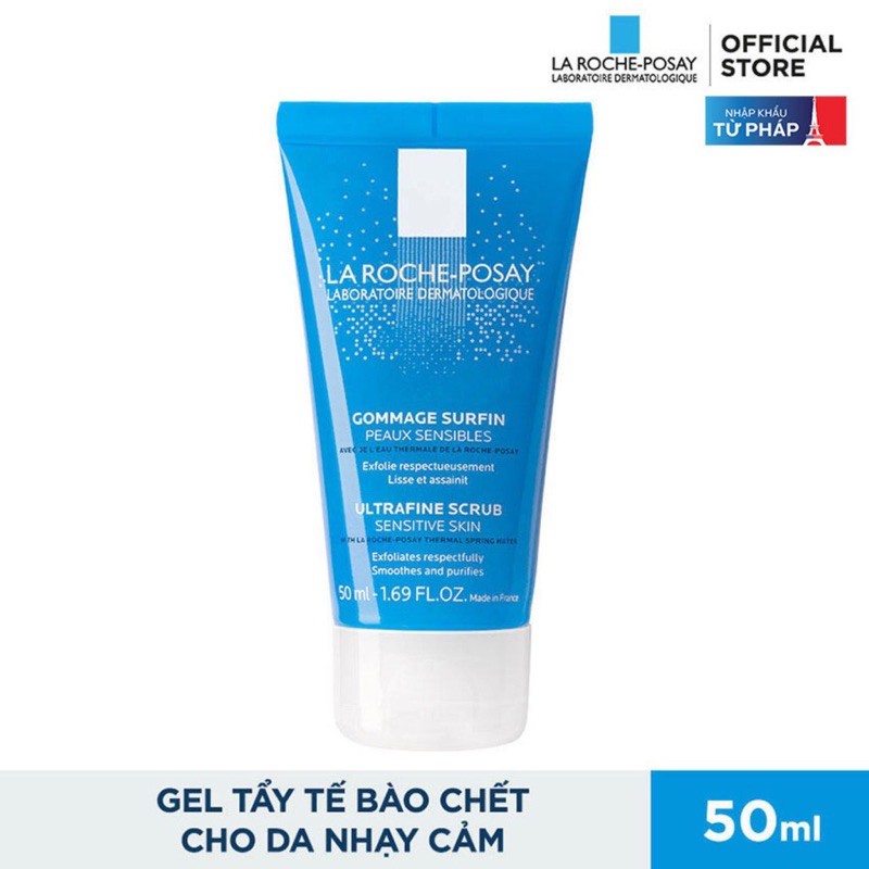 Gel Tẩy Tế Bào Chết Cho Da Nhạy Cảm La Roche-Posay Ultra Fine Scrub Sensitive Skin 50ml