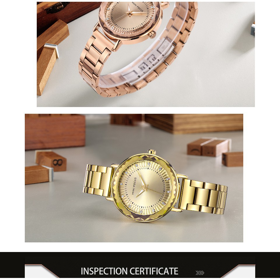 ĐỒNG HỒ NỮ MINI FOCUS 0040L DÂY THÉP CAO CẤP Bán lẻ giá sỉ