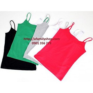 ÁO 2 DÂY CHẤT LIỆU THUN COTTON CO GIÃN