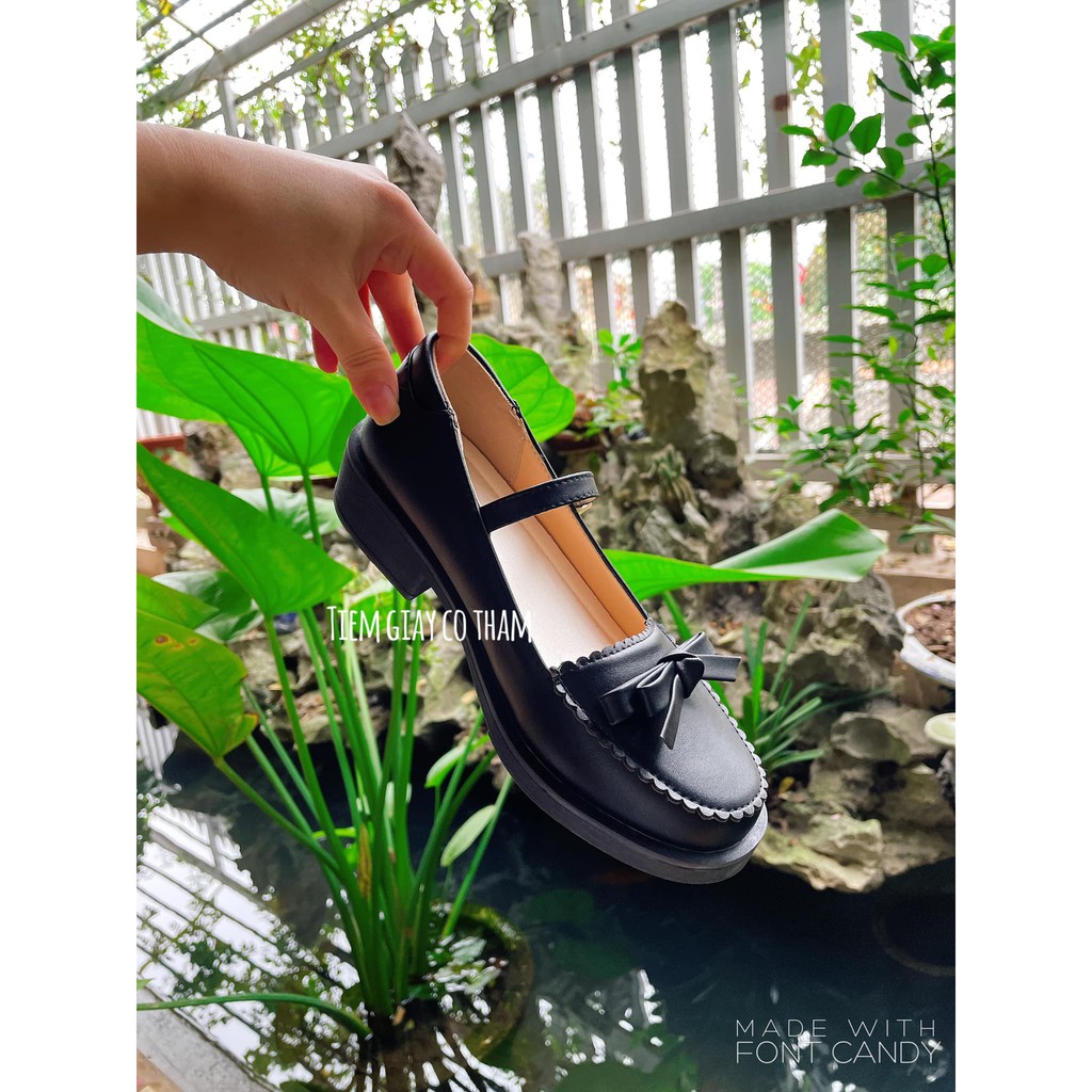 GIÀY MARY JANE NƠ XINH SIZE 33 - 40