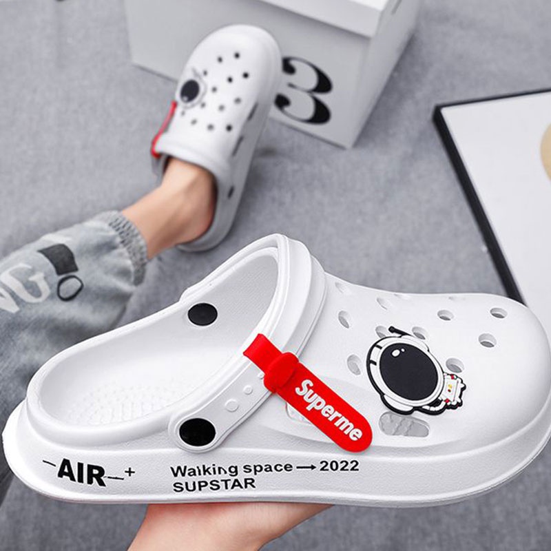 Xăng đan Xỏ Ngón Đế Mềm Chống Trượt Phong Cách Hàn Quốc Cho Nam