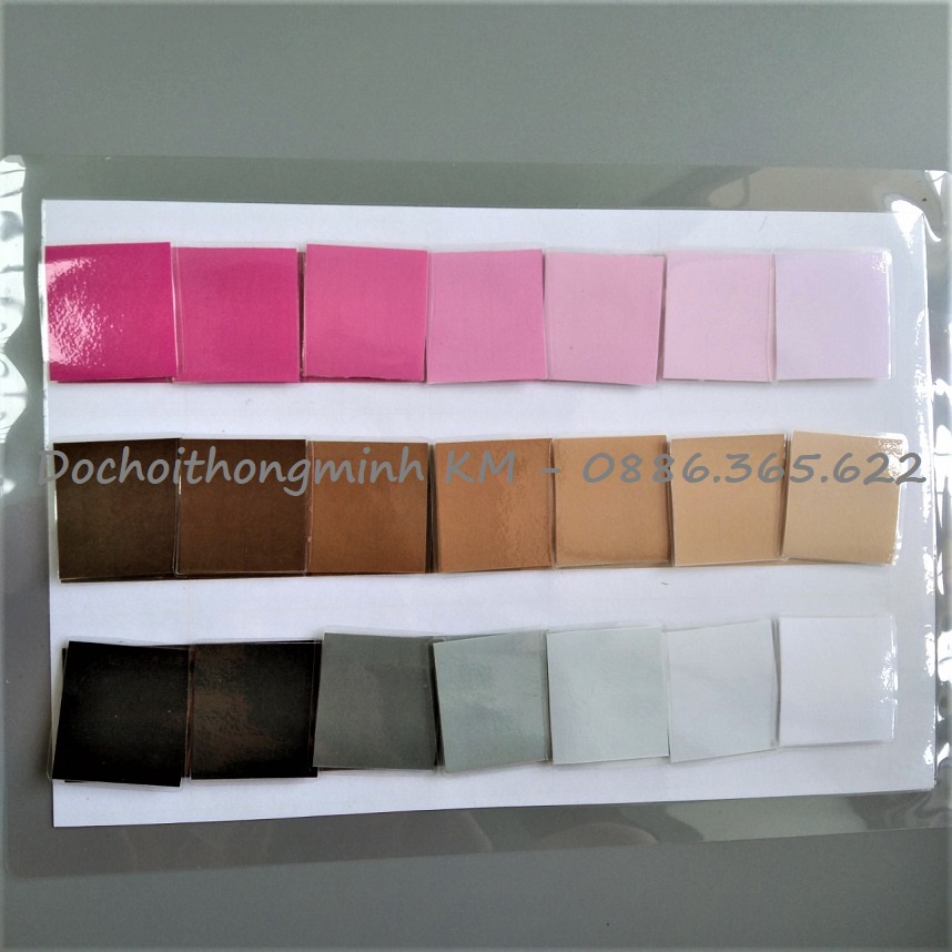 HỌC LIỆU - Bảng màu Montessori