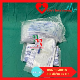 [GIẢM GIÁ] Túi đựng nước tiểu van ngang( túi 10 cái)
