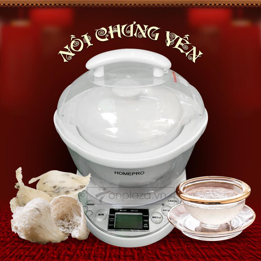Nồi chưng yến Homepro cao cấp 700ml HP-7M chính hãng