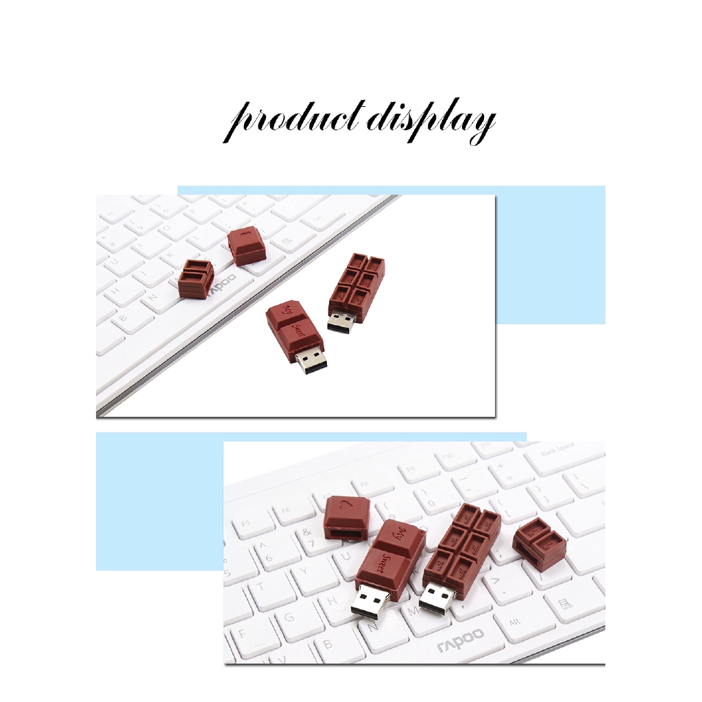 Usb 2.0 Bộ Nhớ 16gb Hình Thanh Socola