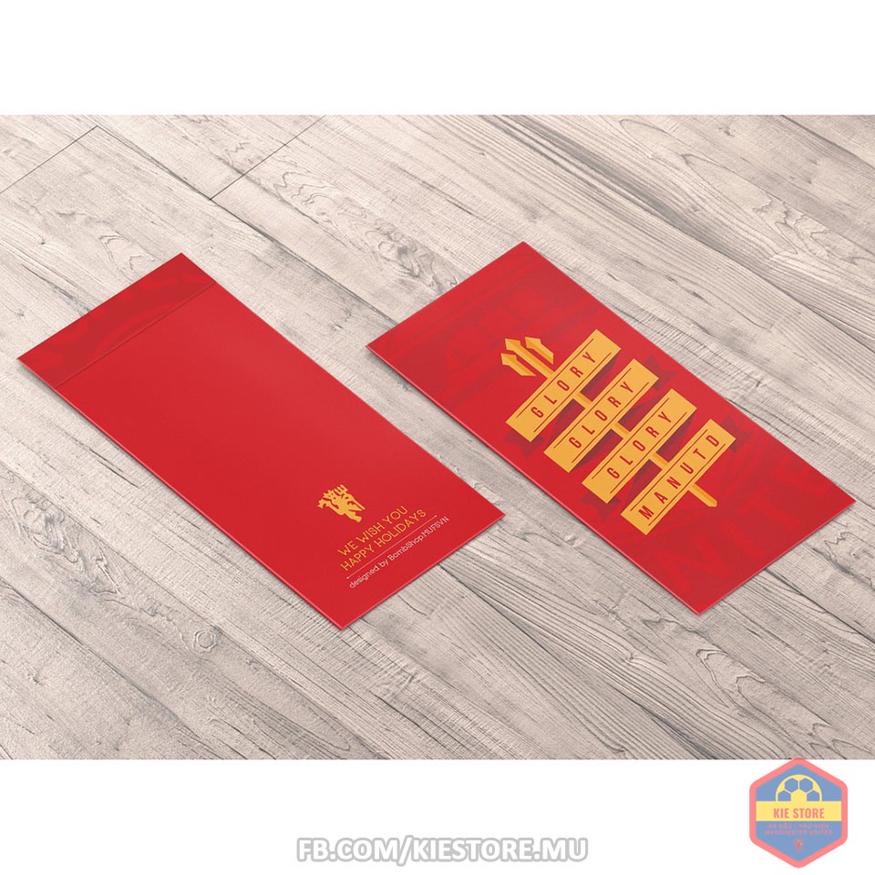 Set Bao lì xì năm mới 2022 CLB bóng đá Manchester United siêu đẹp, độc, lạ_Kie Store - Shop MU
