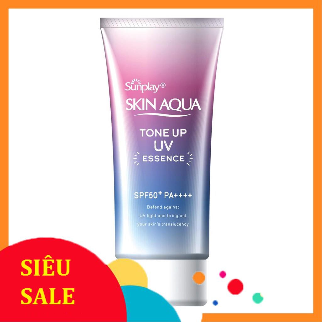 FreeShip Giá Sốc -  Kem Chống Nắng Hiệu Chỉnh Sắc Da Sunplay Skin Aqua Tone Up UV Essence SPF50+ PA++++ 50g