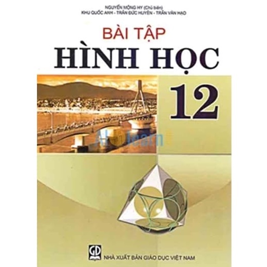 Sách - Bài Tập Hình Học Lớp 12