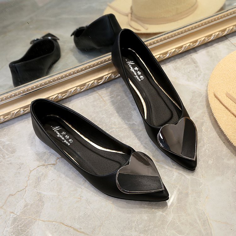 Giày Búp Bê Mũi Nhọn Xinh Xắn Dành Cho Nữ