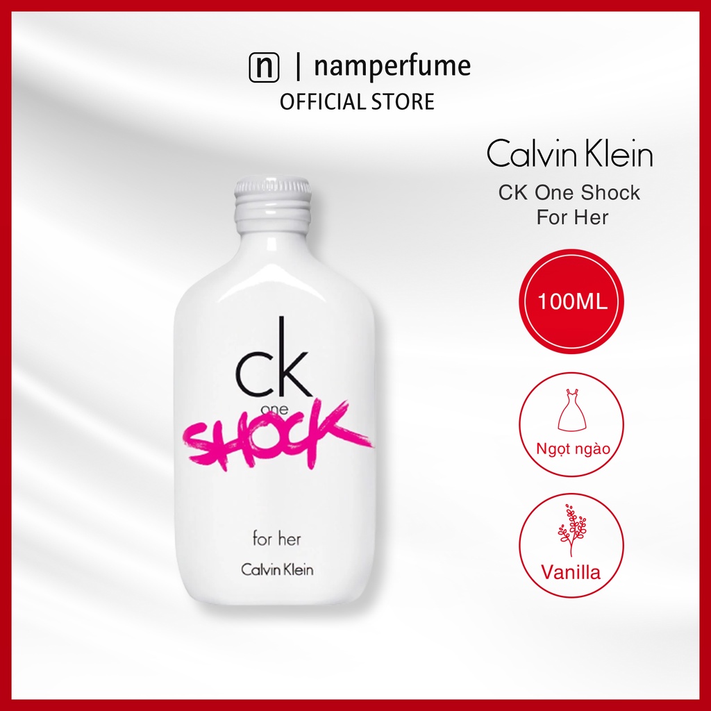 Nước hoa nữ Calvin Klein CK one Shock for her