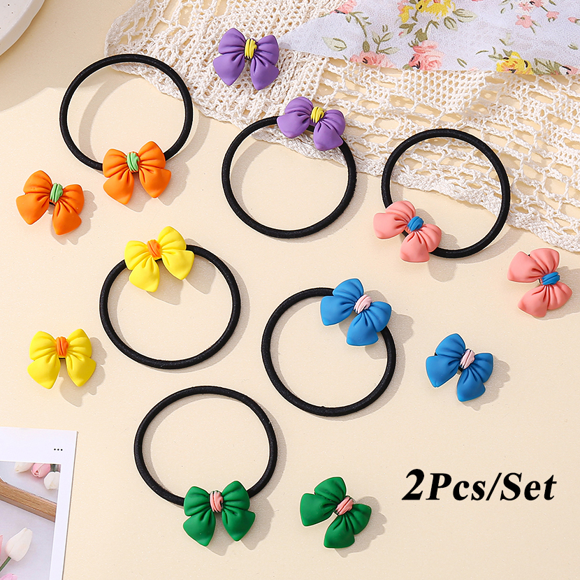 Set 2 Dây Buộc Tóc Xinh Xắn Dành Cho Nữ