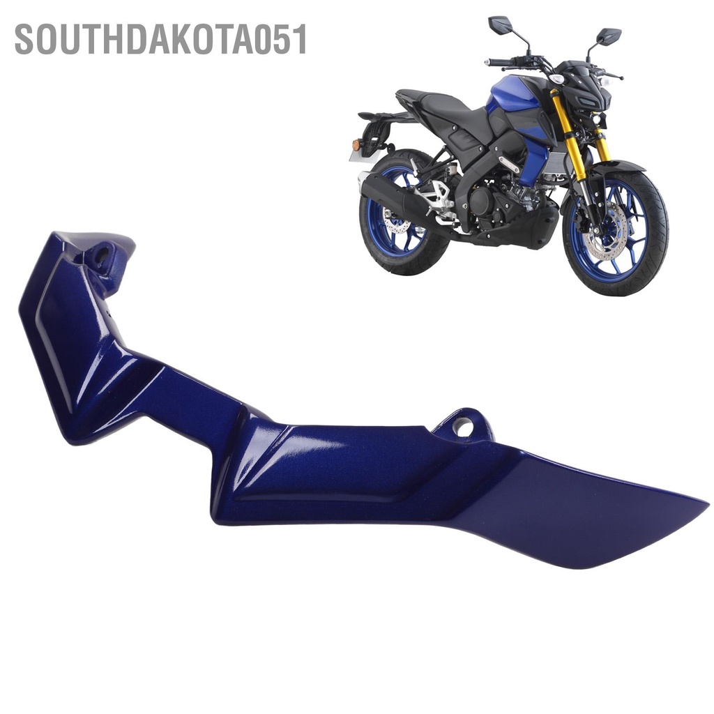 Southdakota051 Xe máy phía trước Fairing Winglet ABS màu xanh lam chịu nhiệt mài mòn Thay thế cho MT ‑ 15 2019+