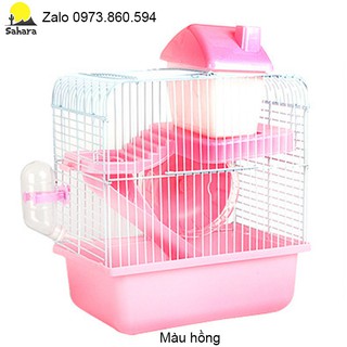 Lồng chuột hamster 2 tầng