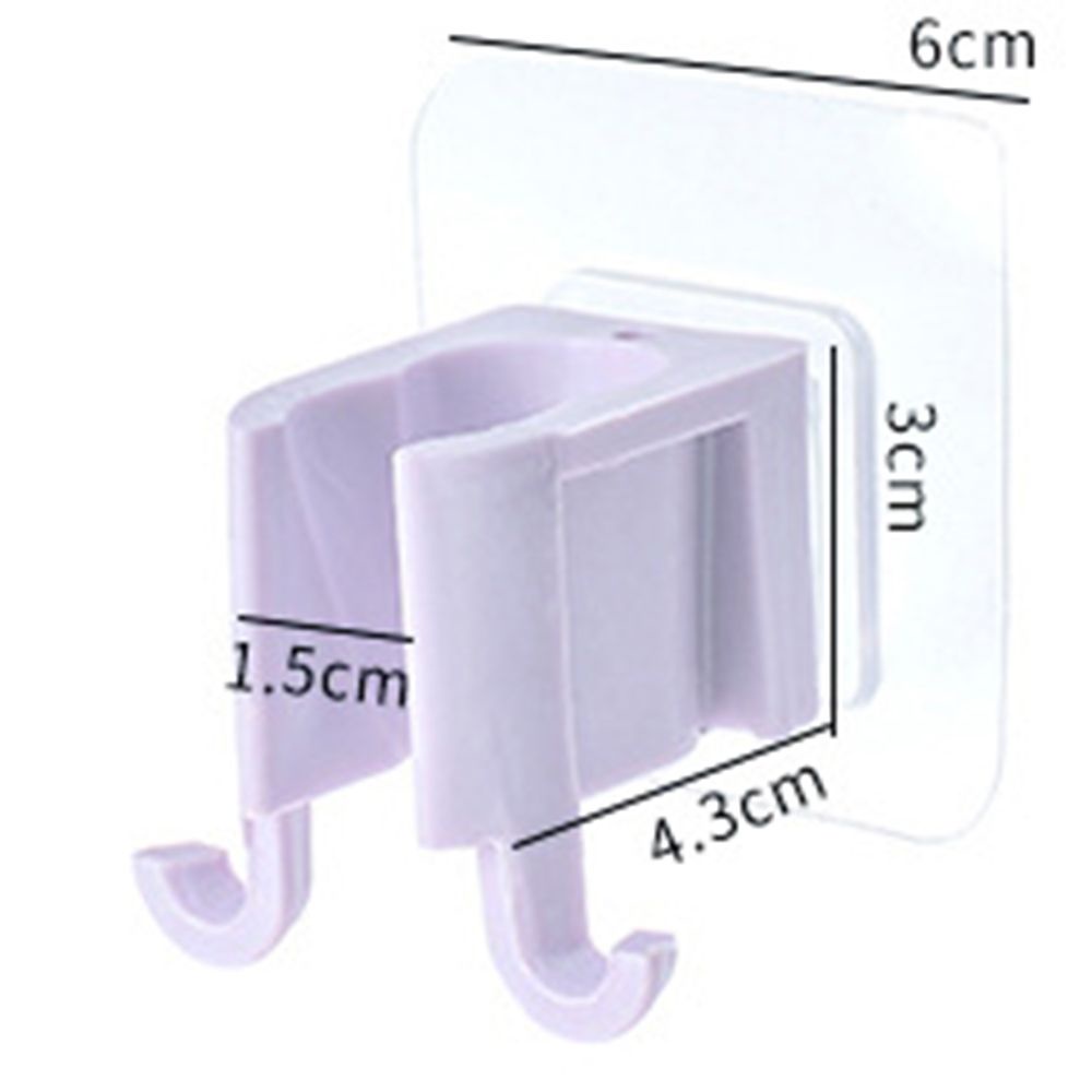 Kẹp đỡ đầu vòi hoa sen gắn tường không cần khoan lỗ tùy chọn màu sắc cho nhà tắm