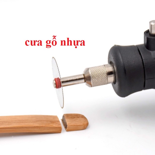 Lưỡi cắt, đĩa cắt mini, lưỡi cưa gỗ hay thanh trục kết nối đĩa cắt cán 3mm đa năng dùng cho máy khoan cầm tay
