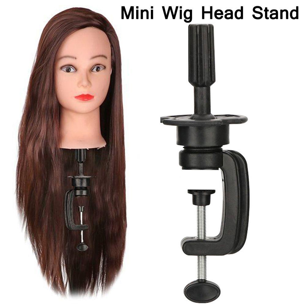 Giá Đỡ Đầu Kẹp Tóc Giả Bằng Nhựa Và Kim Loại Tiện Lợi Dành Cho Salon