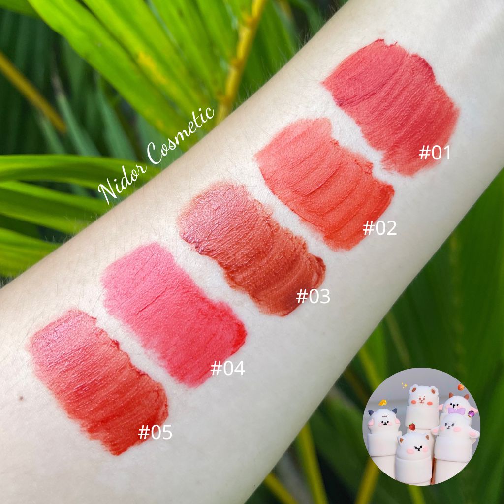 Son Kem Nhung Gấu Trắng VONGEE Lâu Trôi