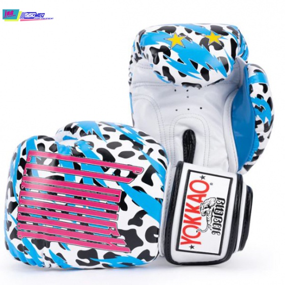 GĂNG MUAYTHAI YOKKAO WHITE LEOPARD