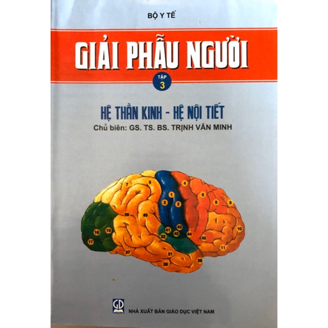 Sách - Giải phẫu người Tập 3 Hệ thần kinh- Hệ nội tiết