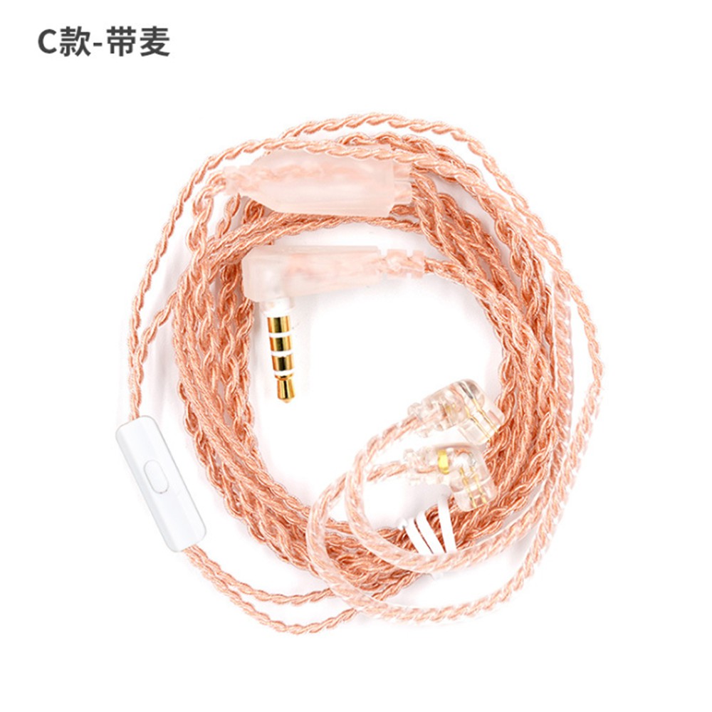Dây đồng thay thế cho tai nghe kz,có mic đàm thoại zst,zsn,zsx,as10