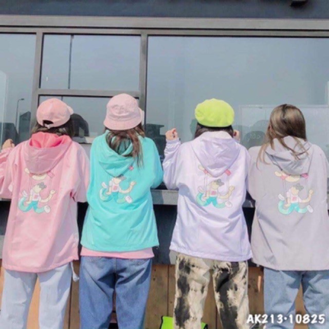 🔥𝐆𝐈𝐀́ 𝐒𝐈̉🔥213 Áo Khoác Dù Kitty Dù 2 Lớp Siêu Hot - Bomber Jacket - Unisex - Giá Sỉ (Video,Hình Thật) cao cấp