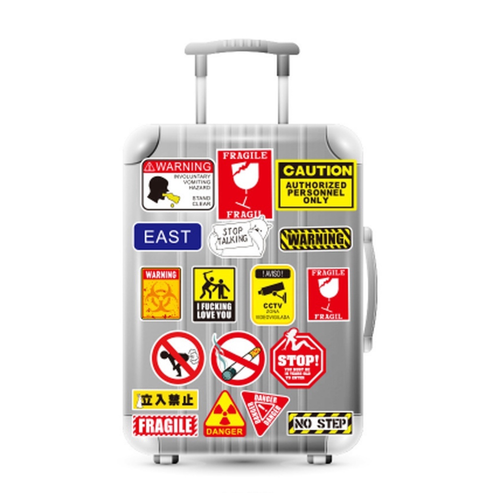 10 miếng dán trang trí xe hơi , ván trượt , laptop , tủ lạnh