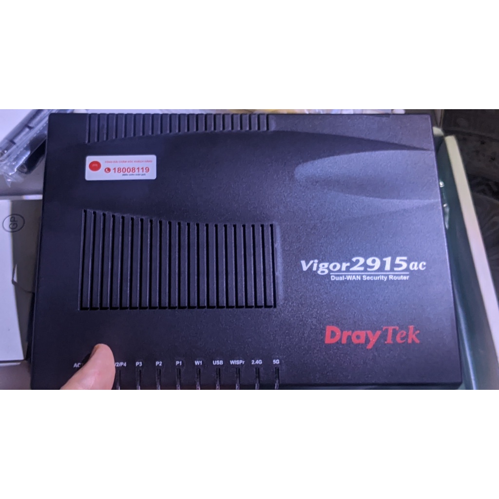 Thiết bị mạng modem Draytek 2915ac CHÍNH HÃNG