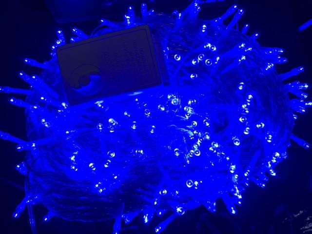 Đèn Led trang trí đủ màu - bộ 100 mét 800 bóng Chớp - Không Chớp