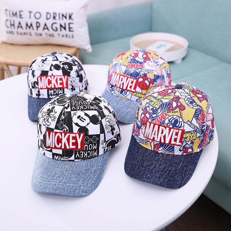 Mũ lưỡi trai cho bé trai bé gái từ 2-8 tuổi phong cách HipHop cá tính dễ thương PK89