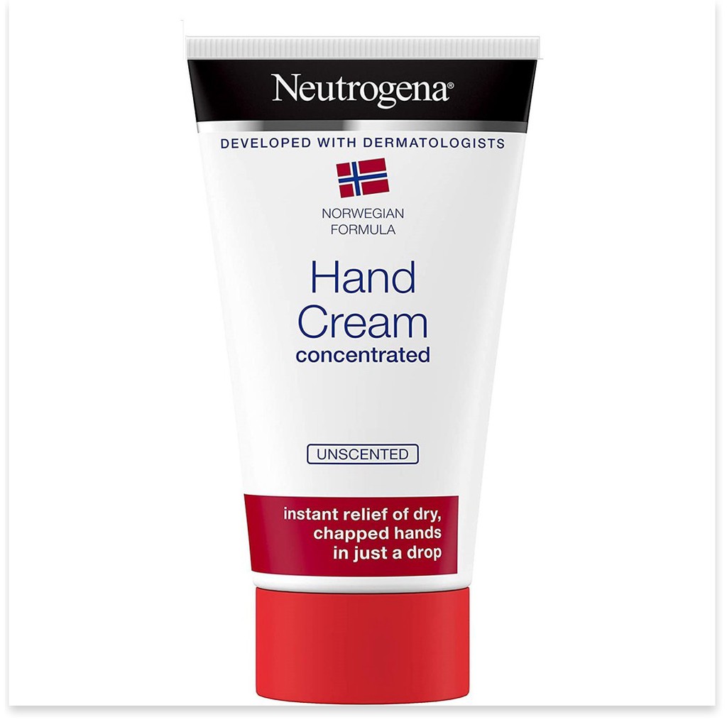 [Mã giảm giá mỹ phẩm UK chính hãng] Kem dưỡng da tay Neutrogena Hand Cream Concentrated 75ml (Bill Anh)