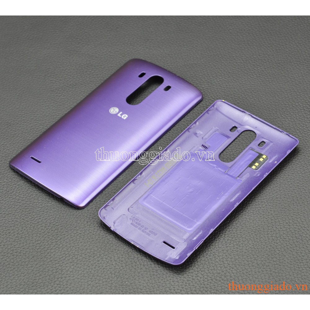 NẮP LƯNG (NẮP ĐẬY PIN) LG G3 D855 MÀU TÍM (HÀNG ZIN THÁO MÁY)