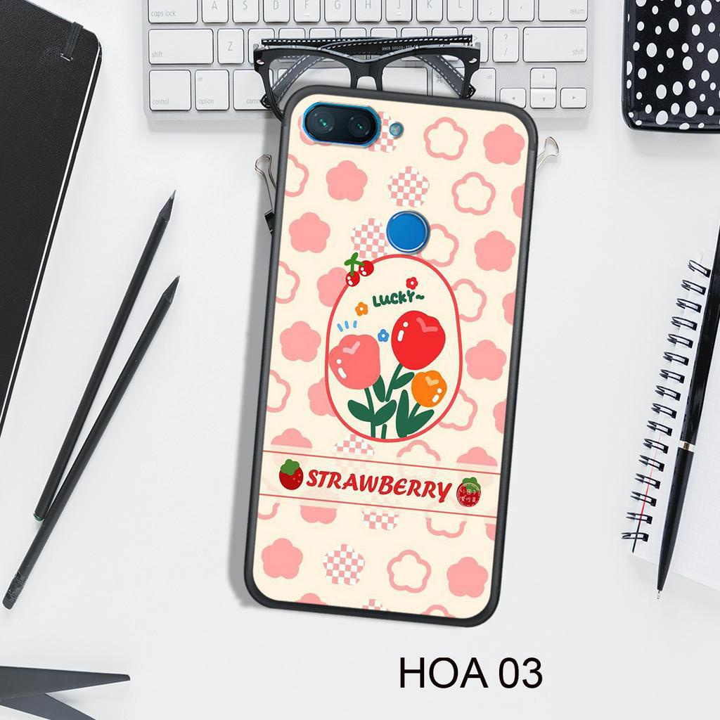 Ốp Lưng  XIAOMI MI 5X/MI A1 - MI 8 - MI 8 SE - MI 8 LITE, In Hình HOA, Màu Sắc Bắt Mắt.