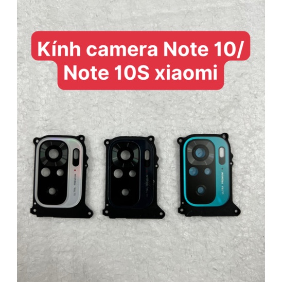 Kính camera + vành redmi note 10/note 10S xiaomi