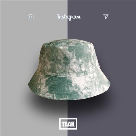 Mũ Bucket Hai Mặt Nhuộm Màu Phong Cách Hàn Quốc Độc Đáo Dễ Phối Đồ