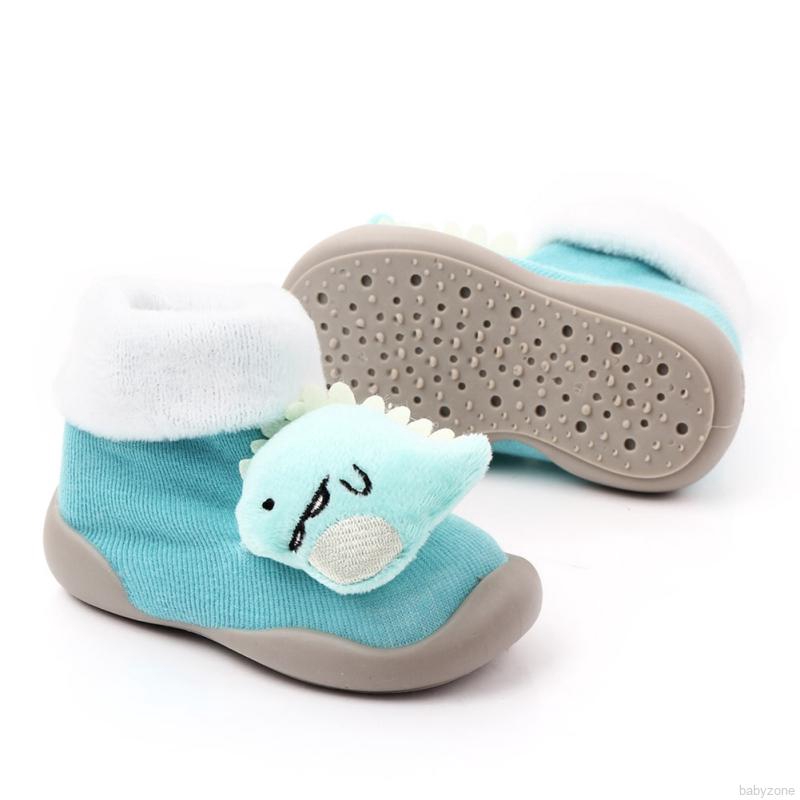 Giày tất cotton chống trượt họa tiết hoạt hình cho bé