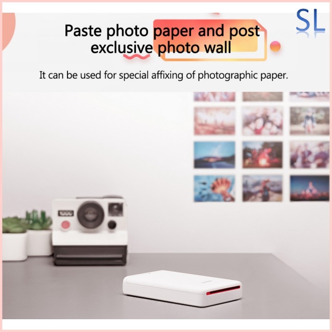 Máy in hình bỏ túi kết nối Bluetooth 4.1 300dpi thiết kế nhỏ gọn tiện dụng | BigBuy360 - bigbuy360.vn