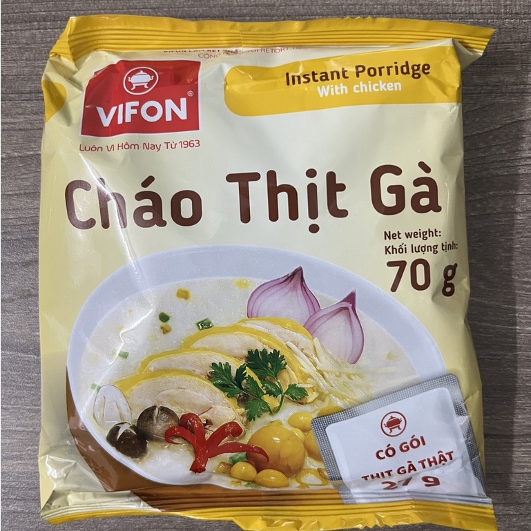 Cháo thịt gà  Vifon 70g